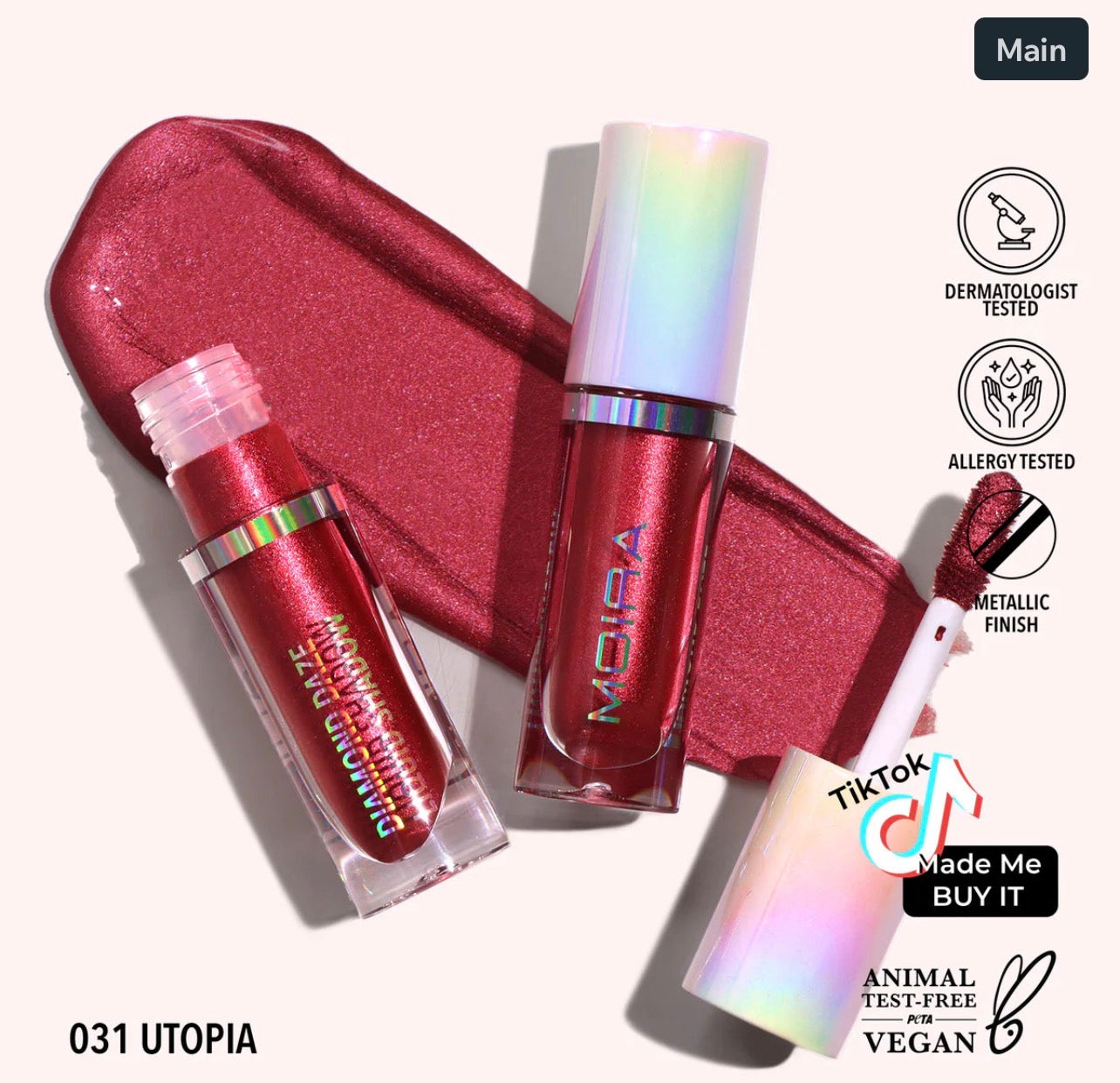 Moira DIAMOND DAZE LIQUID SHADOW (031, UTOPIA)