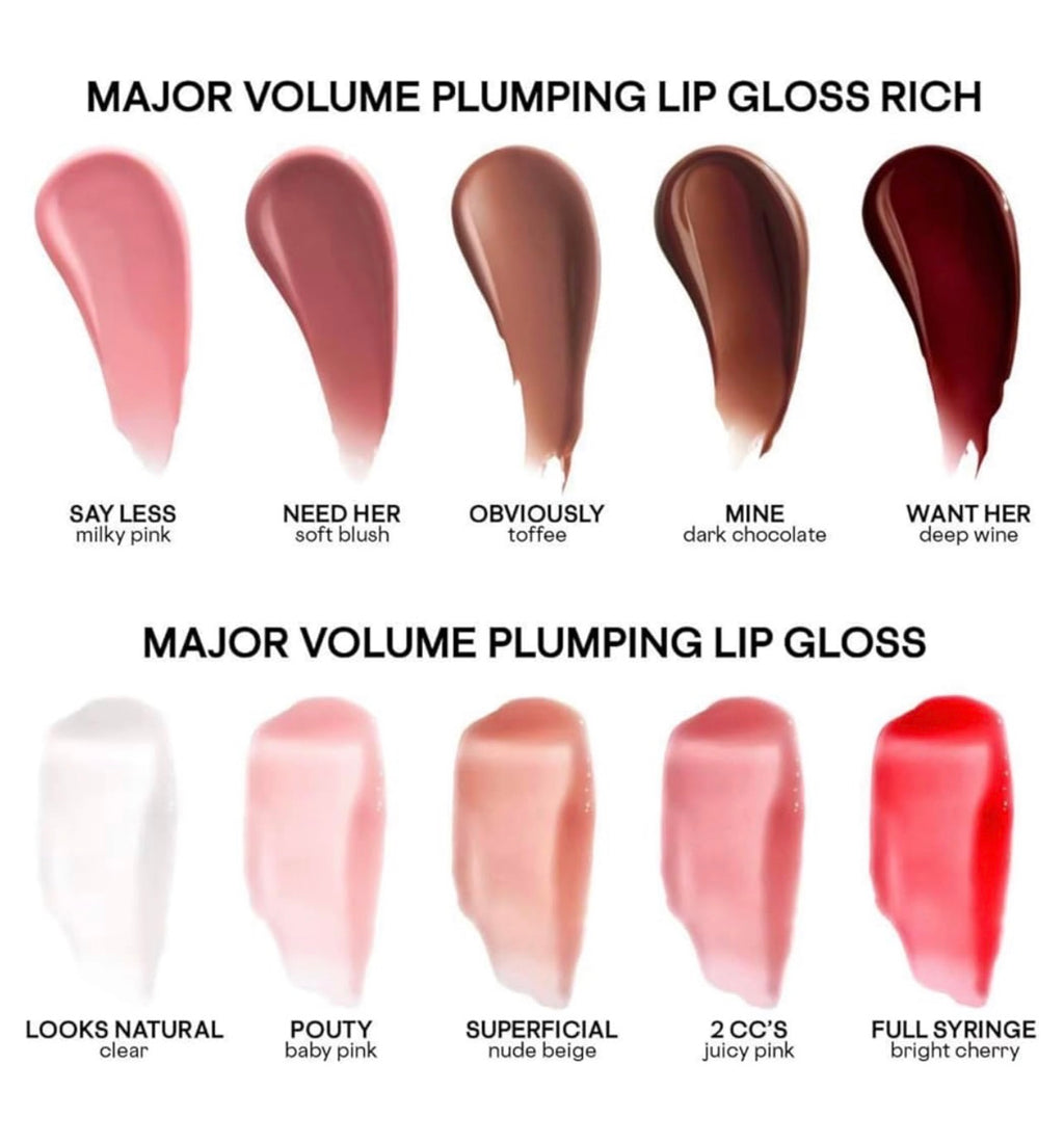 Patrick Ta Major Volume Plumping Lip Gloss - Full Syringe -