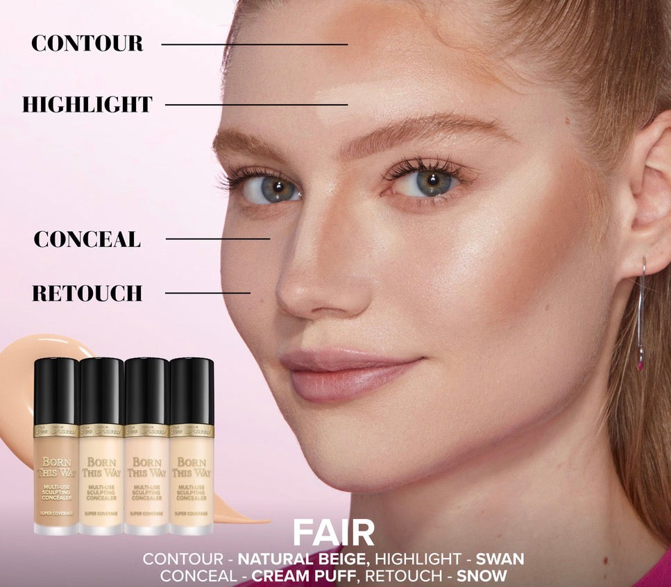 Travel Size Born This Way Super Coverage Multi-Use Sculpting Concealer almond