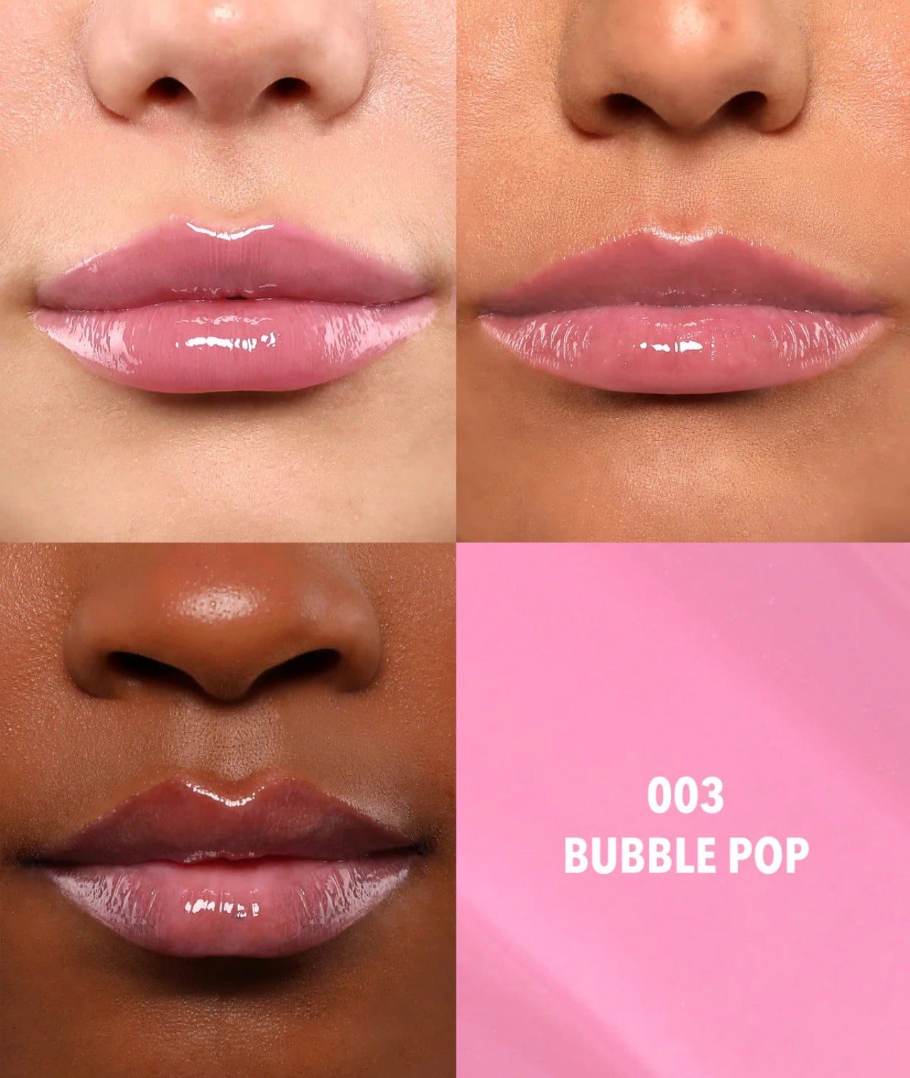 Moira MAXI POUT LIP GLOSS (003, BUBBLE POP)