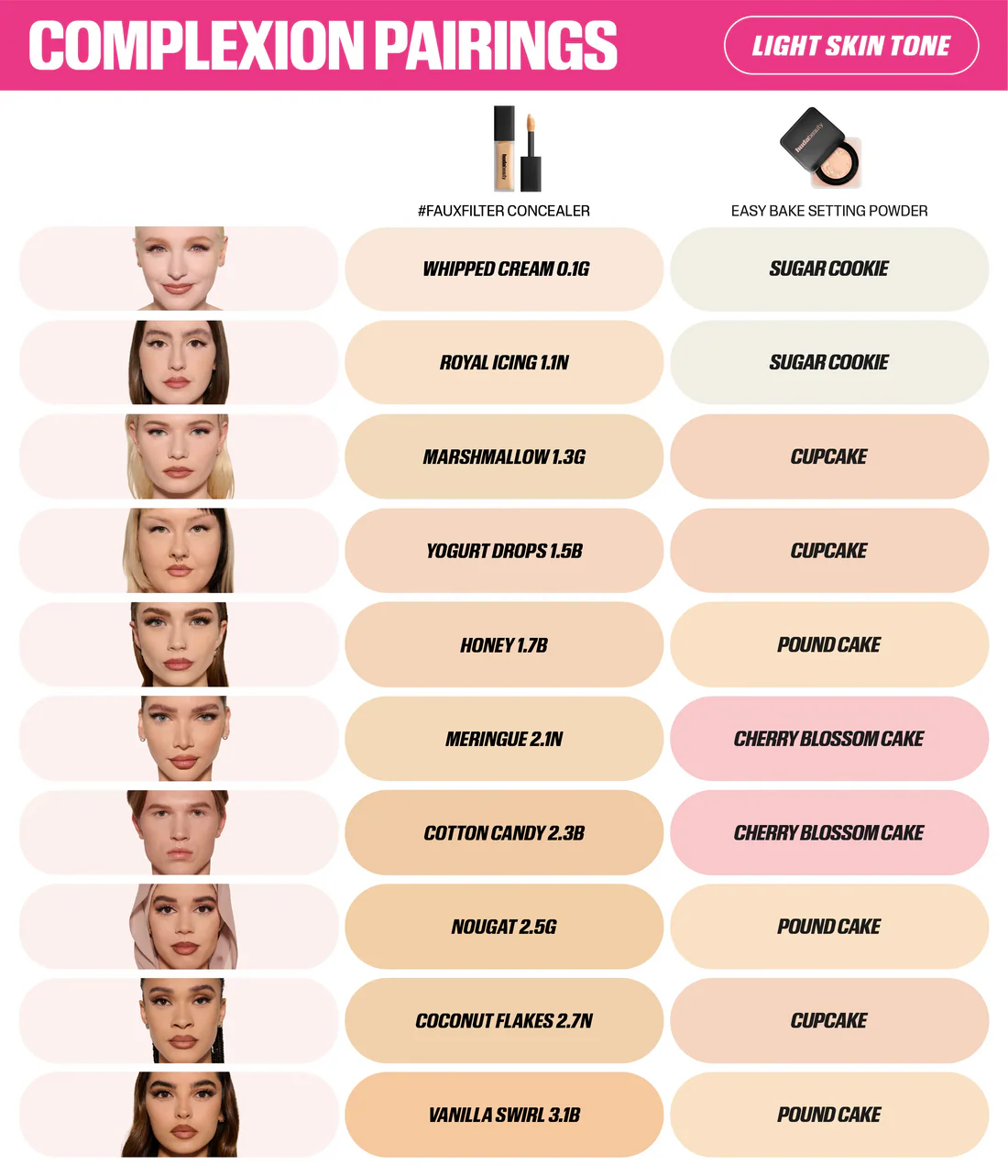 Huda beauty FAUXFILTER LUMINOUS MATTE CONCEALER  Marshmallow 1.3
