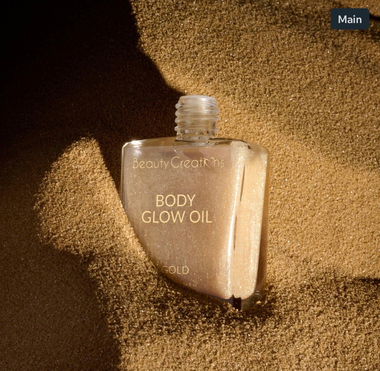Beauty creations BODY GLOW OIL Gold Glow