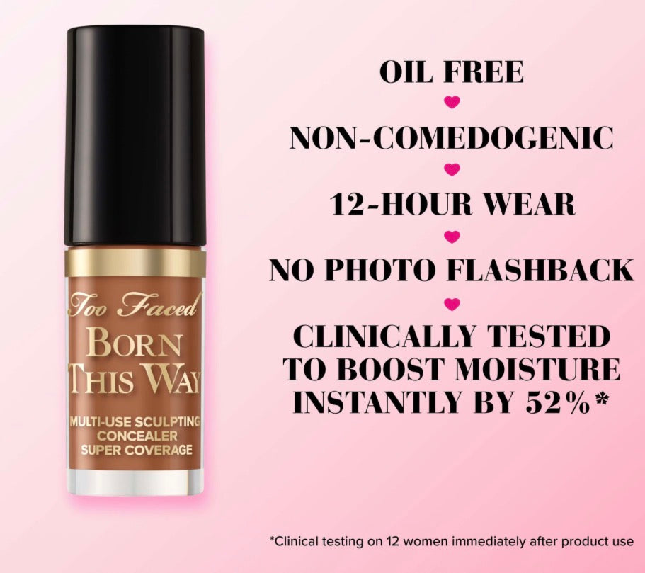 Travel Size Born This Way Super Coverage Multi-Use Sculpting Concealer snow