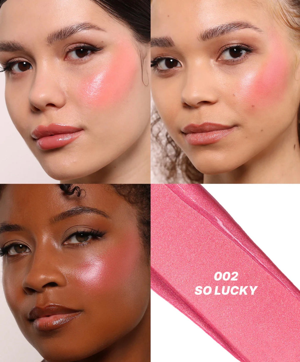 Moira LOVE STEADY SHIMMER BLUSH (002, SO LUCKY)