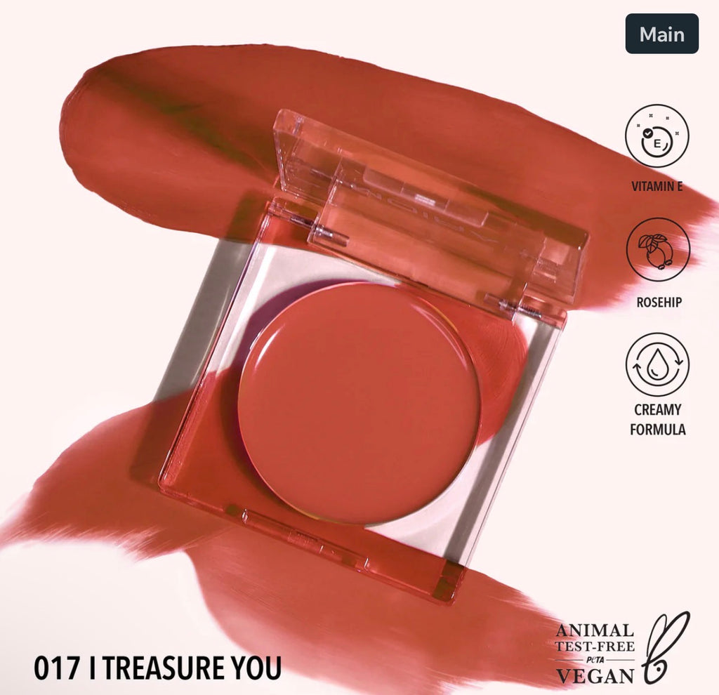Moira LOVEHEAT CREAM BLUSH (017, I TREASURE YOU)
