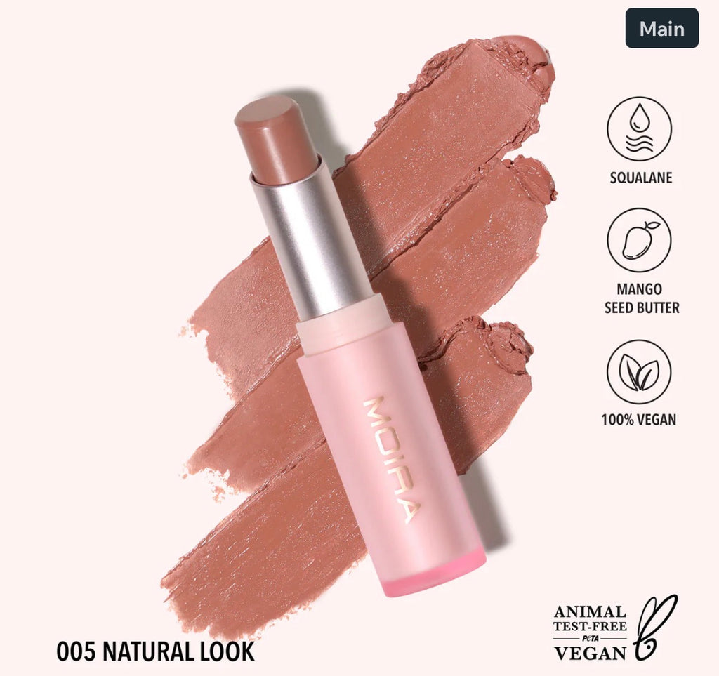 Moira SIGNATURE LIPSTICK (005, NATURAL LOOK)