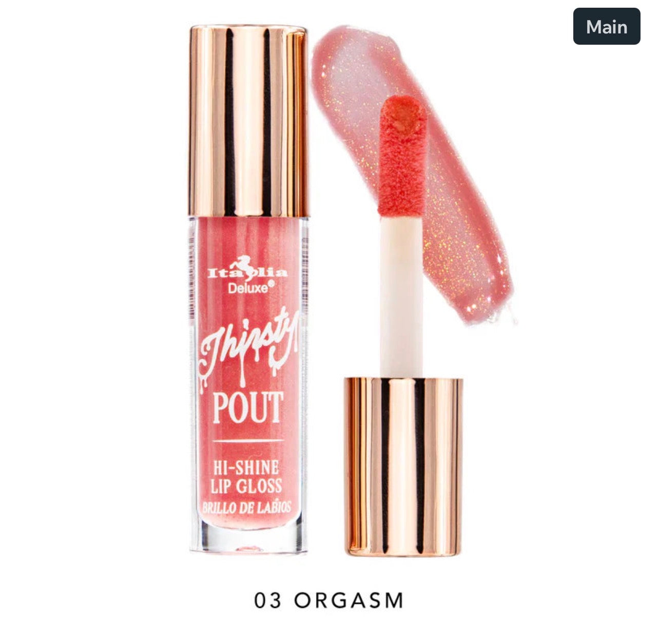 Italia deluxe Lipgloss Italia Deluxe Pout 03 Orgasm