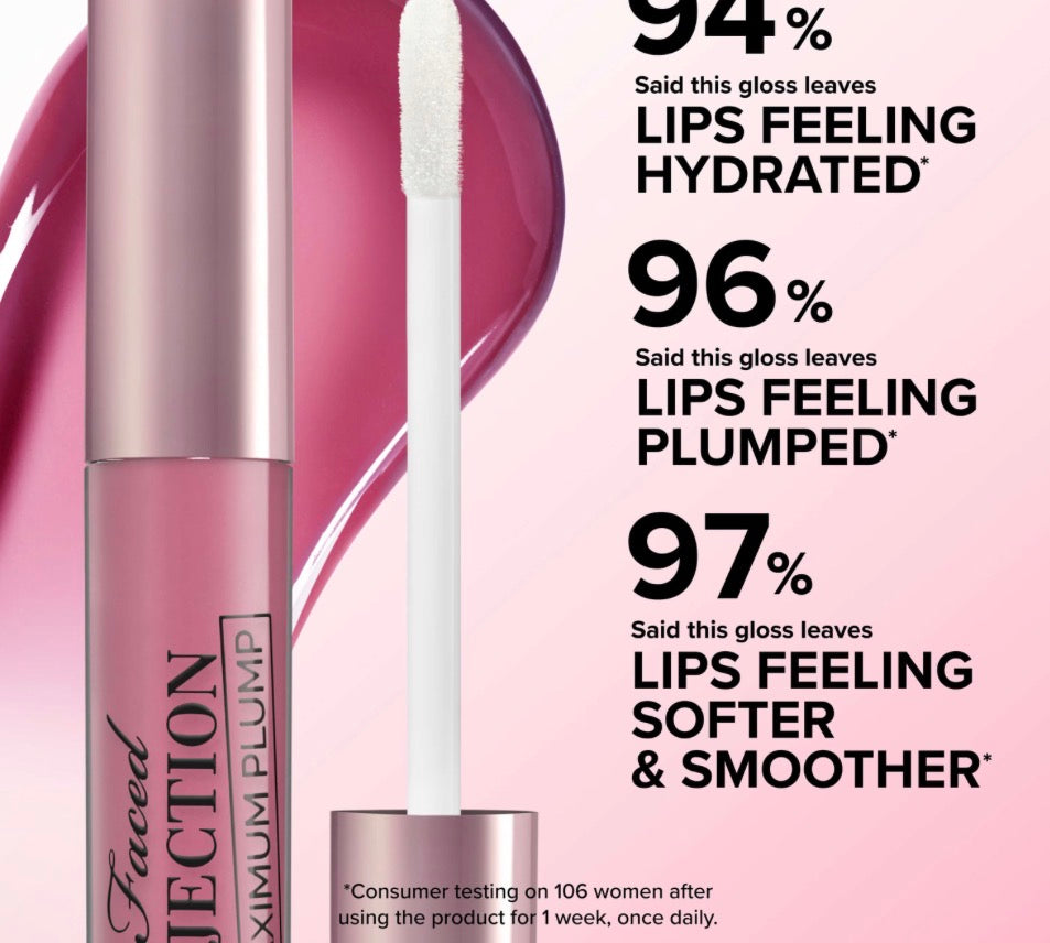 Lip Injection Maximum Plump Extra Strength Hydrating Lip Plumper Gloss Extra Str