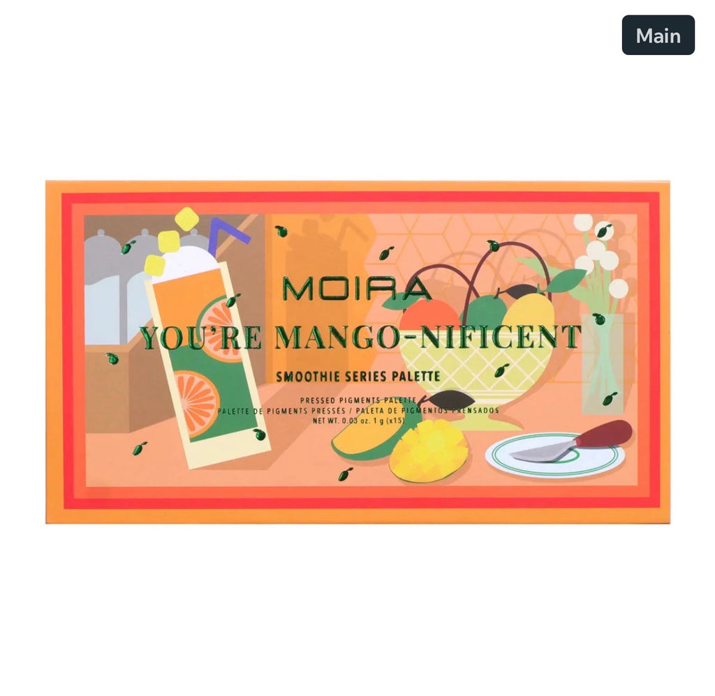 Moira PIGMENT PALETTE - YOU'RE MANGO-NIFICENT