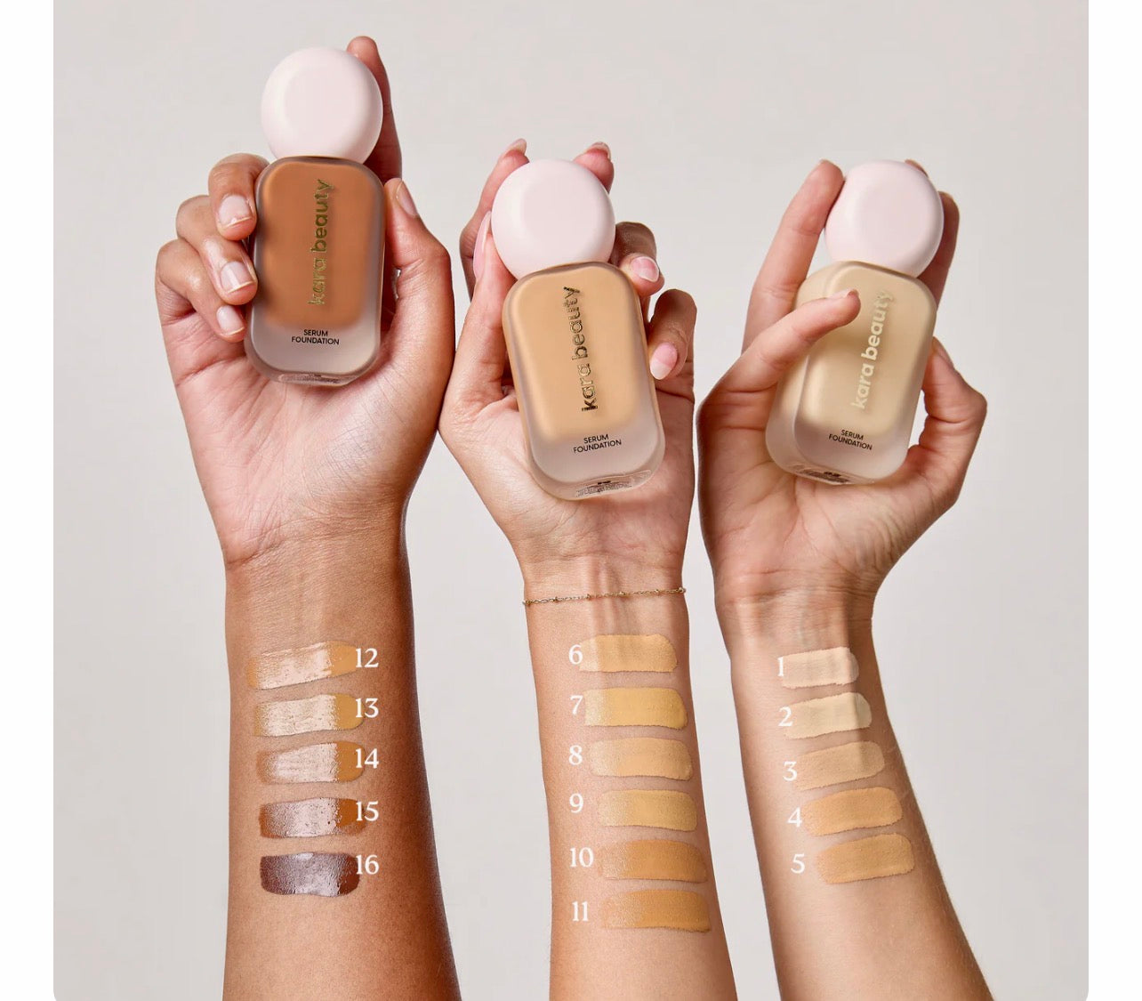 Kara Beauty GNO Serum Foundation 01