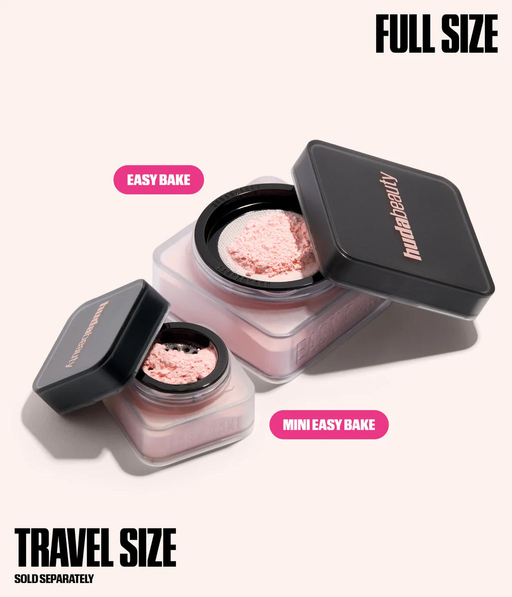 Huda Beauty EASY BAKE LOOSE BAKING & SETTING POWDER  Cherry Blossom Cake