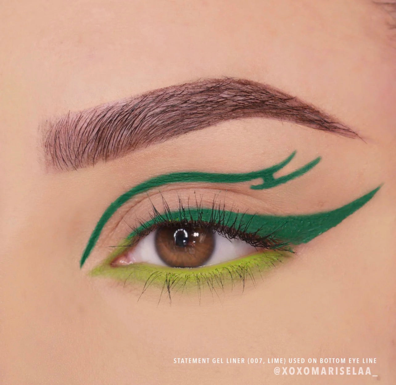 Moira STATEMENT GEL LINER (008, LIME)