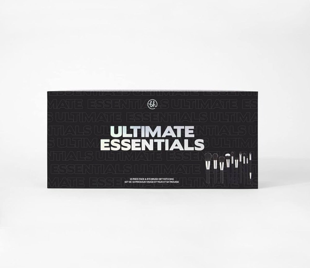 bh cosmetics Ultimate Essentials 10 Piece Face and Eye Brush Set with Bag 1's
