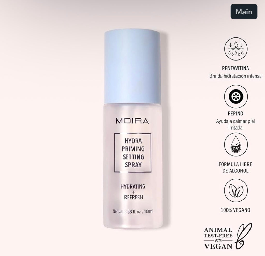 Moira Beauty Hydra Priming Setting Spray