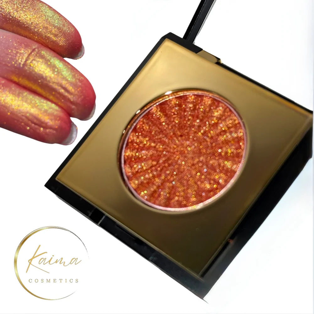 Kaima Cosmetics LUMINESCE SILK PRESSED PIGMENT EYESHADOW -   RUBY