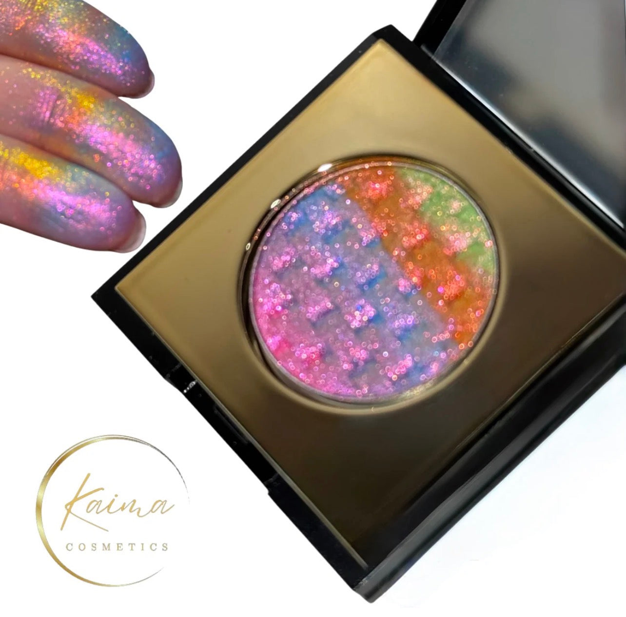 Kaima Cosmetics LUMINESCE SILK PRESSED PIGMENT EYESHADOW - FAIRY KISS