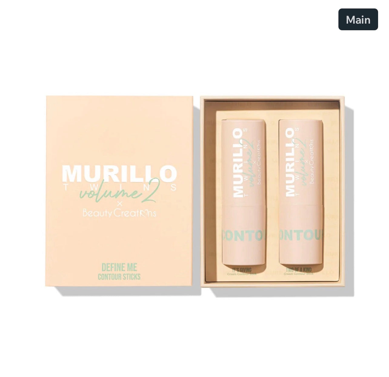 Beauty creations MURILLO TWINS VOL. 2 - DEFINE ME CONTOUR STICKS
