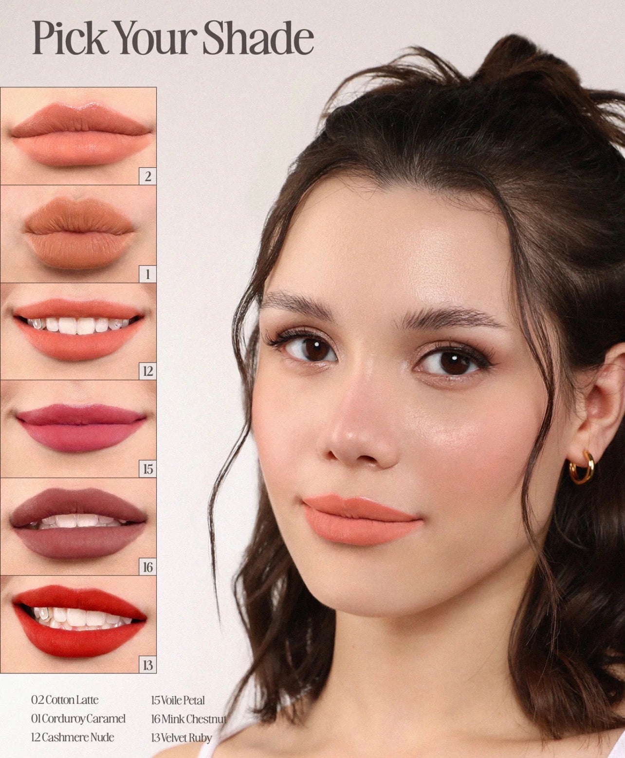 CUSHION KISS LIP CREAM (002, COTTON LATTE)