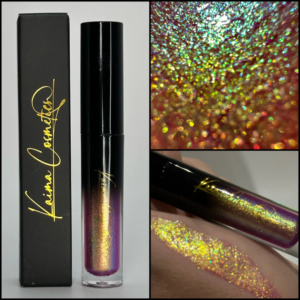 CHROME PRISM LIPGLOSS - GOLDY FLOSS