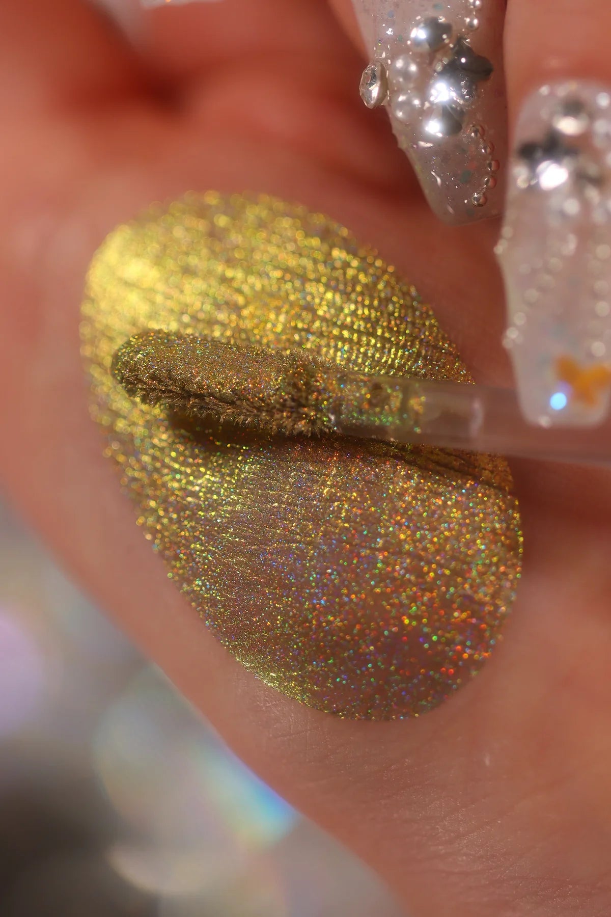 HOLOGRAPHIC LIQUID GLITTER EYESHADOW - ORACLE