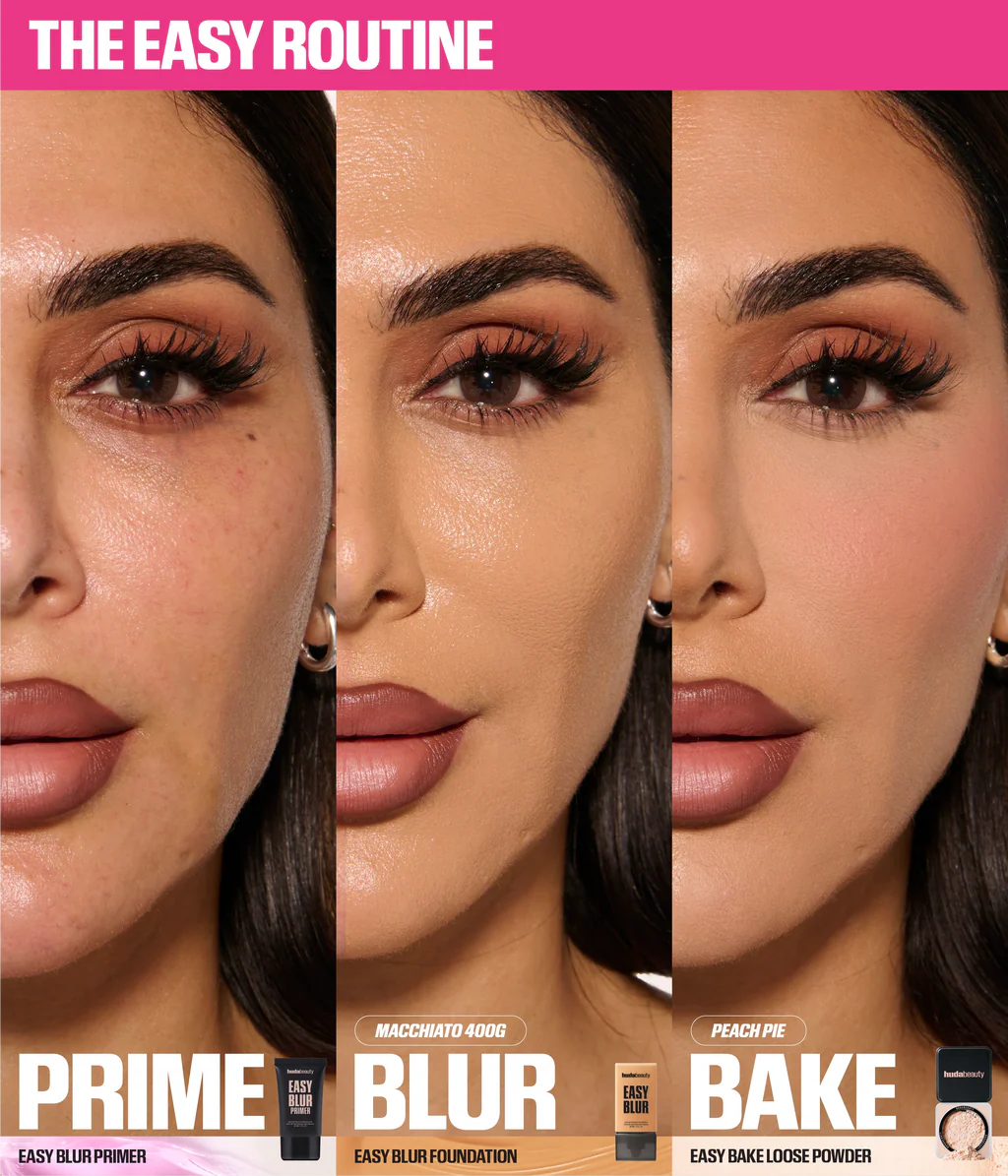 Huda Beauty EASY BLUR SILICONE-FREE SMOOTHING & PORE-MINIMIZING PRIMER