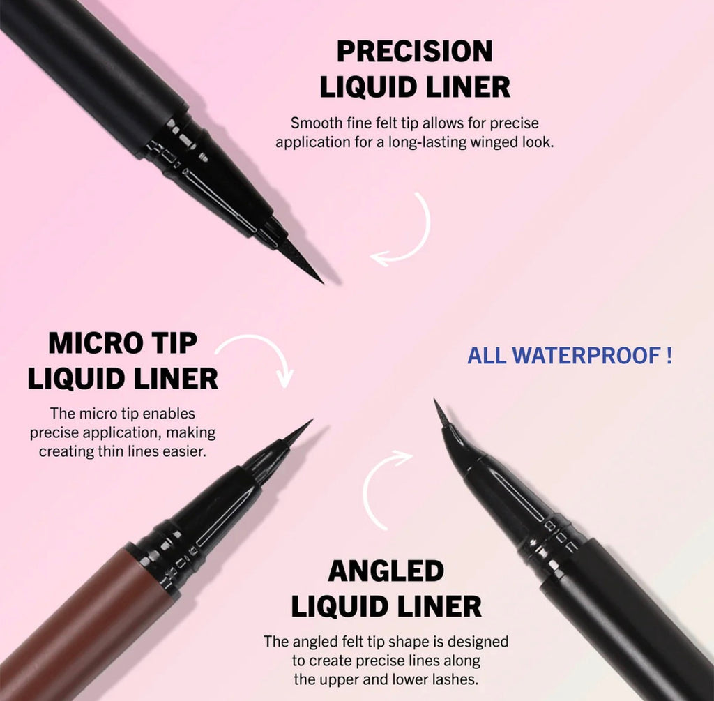 ANGLED LIQUID LINER (001, BLACK)
