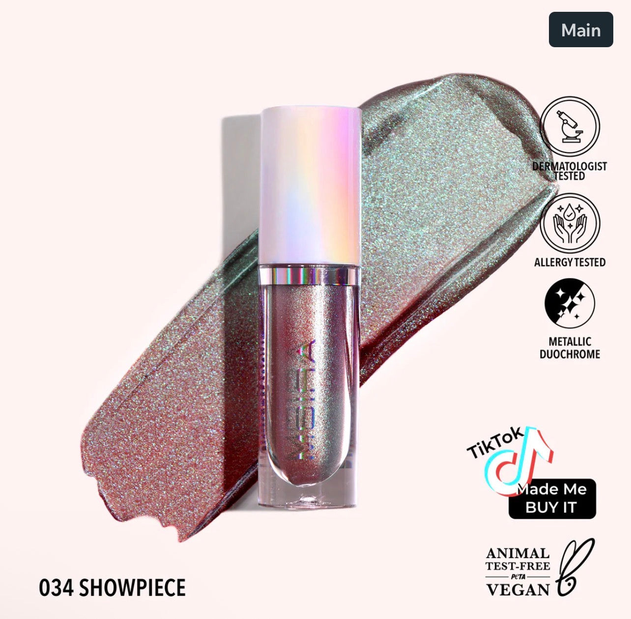 Moira DIAMOND DAZE LIQUID SHADOW (034, SHOWPIECE)