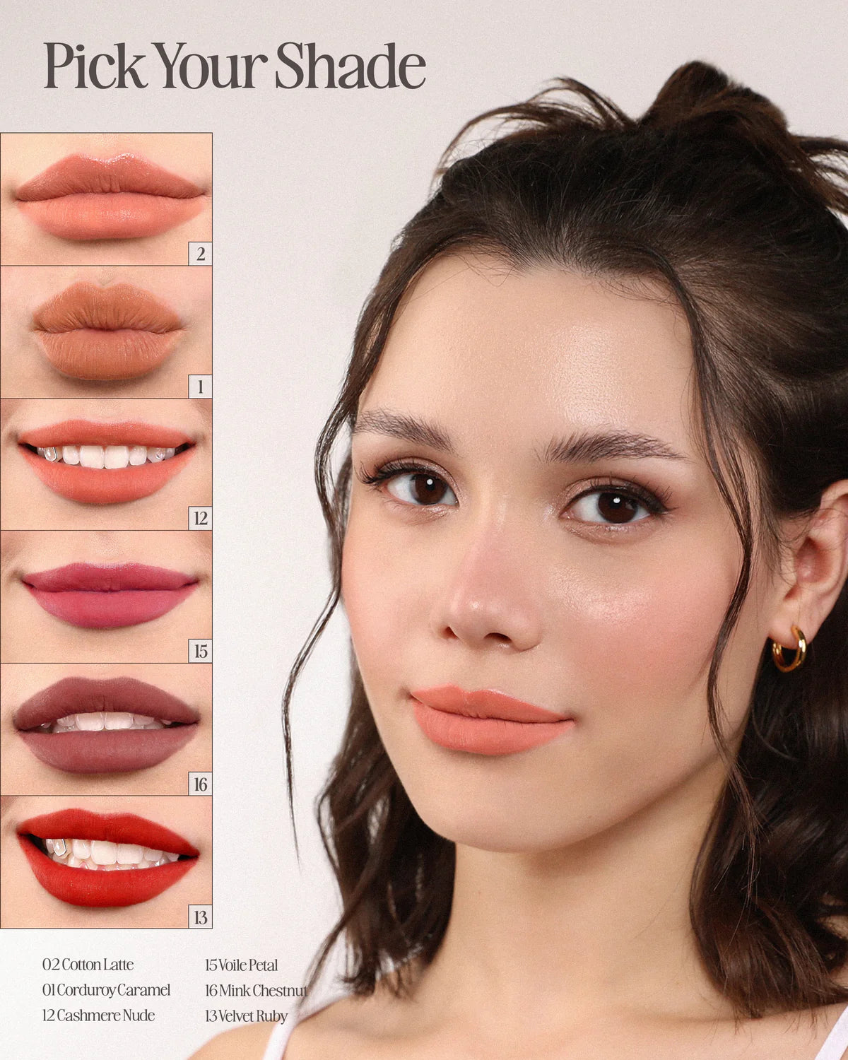CUSHION KISS LIP CREAM (001, CORDUROY CARAMEL
