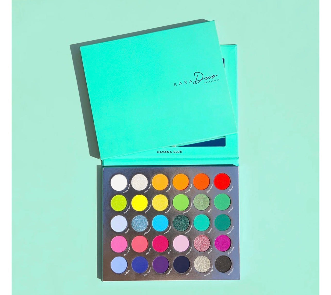 Kara beauty Havana Club' 30 Color Shadow Palette