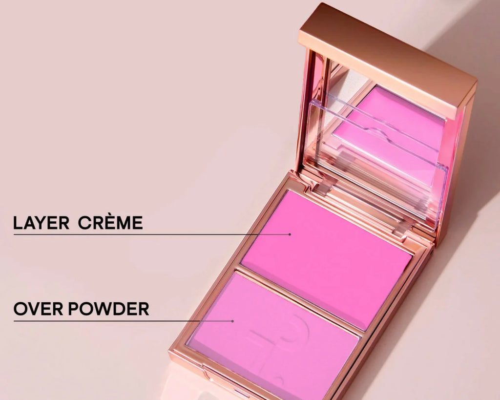 MAJOR HEADLINES DOUBLE-TAKE CREME & POWDER BLUSH DUO just enough