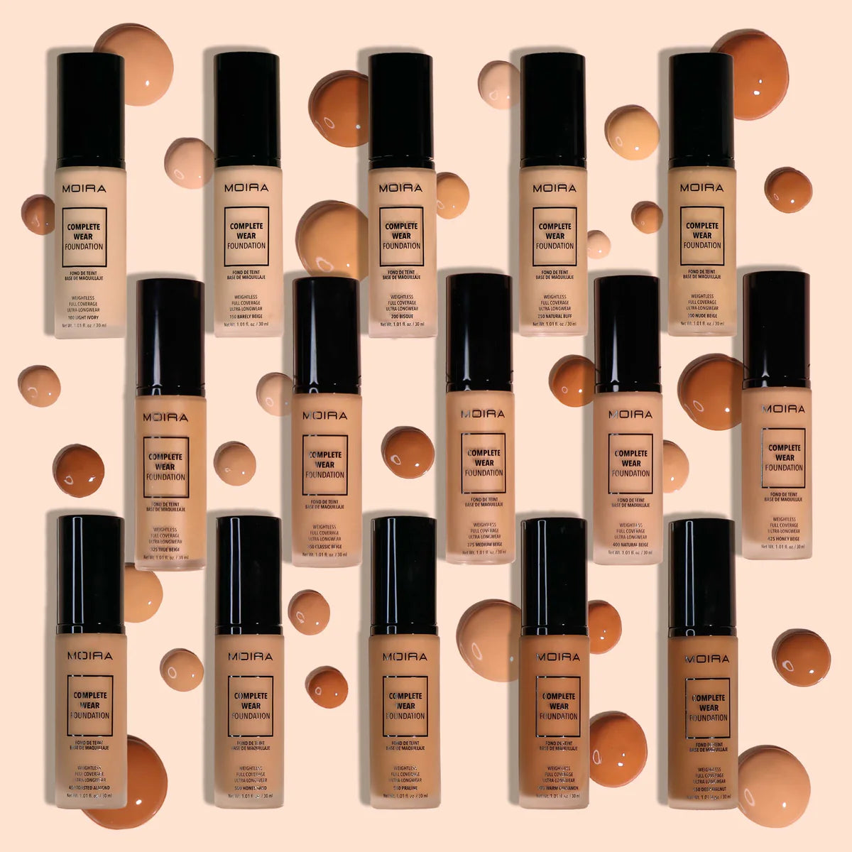 COMPLETE WEAR™ FOUNDATION (100, LIGHT IVORY)