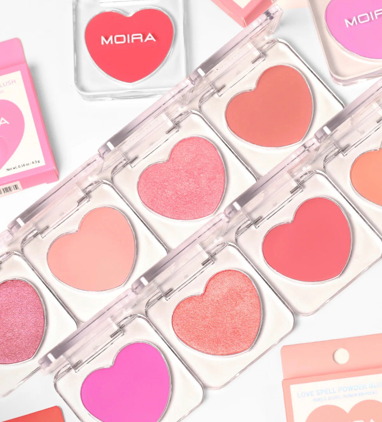 Moira LOVE SPELL POWDER BLUSH (008, HONEY KISS)