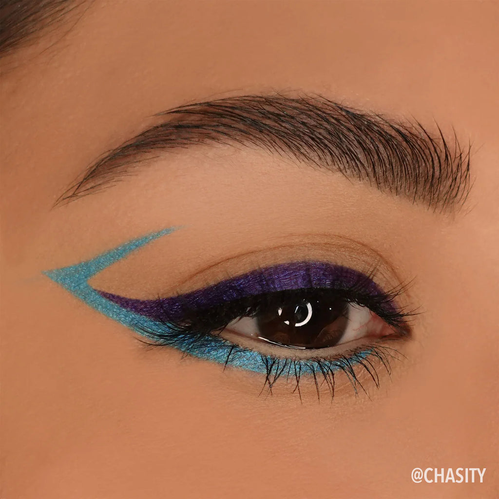 MOIRA- STATEMENT SHIMMER LINER (017, SKY BLUE)