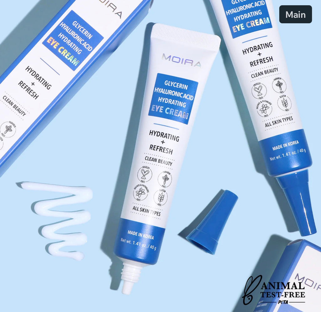 Moira GLYCERIN HYALURONIC ACID HYDRATING EYE CREAM
