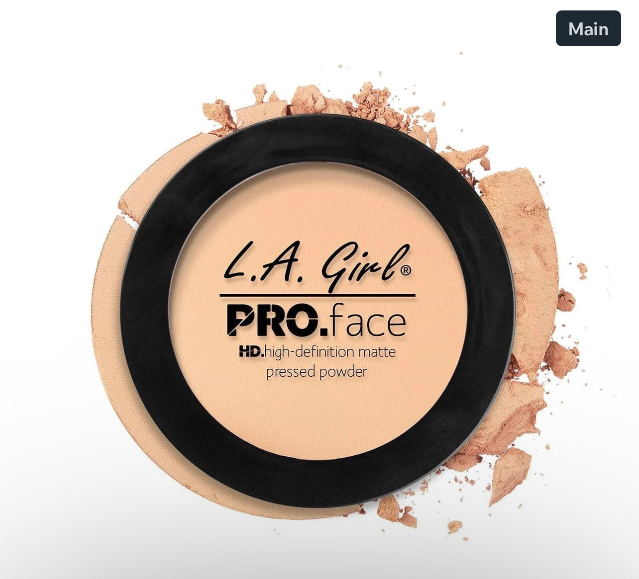 La girl Pro.Face Matte Pressed Powder GPP603 Porcelain