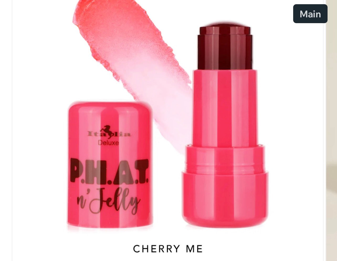 Italia deluxe P.H.A.T n' Jelly Cooling Water Tint cherry me