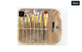 BEAUTY TREATS 7 PIECE BRUSH SET IN POUCH - GOLD