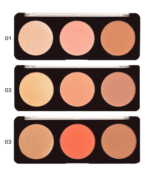 AMUSE PROFESSIONAL SUN KISSED FACE PALETTE