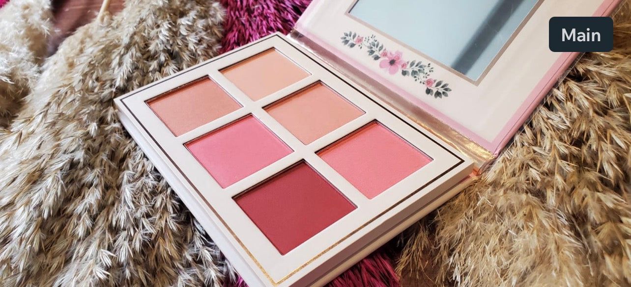 BEAUTY CREATIONS FLORAL BLOOM BLUSH PALETTE