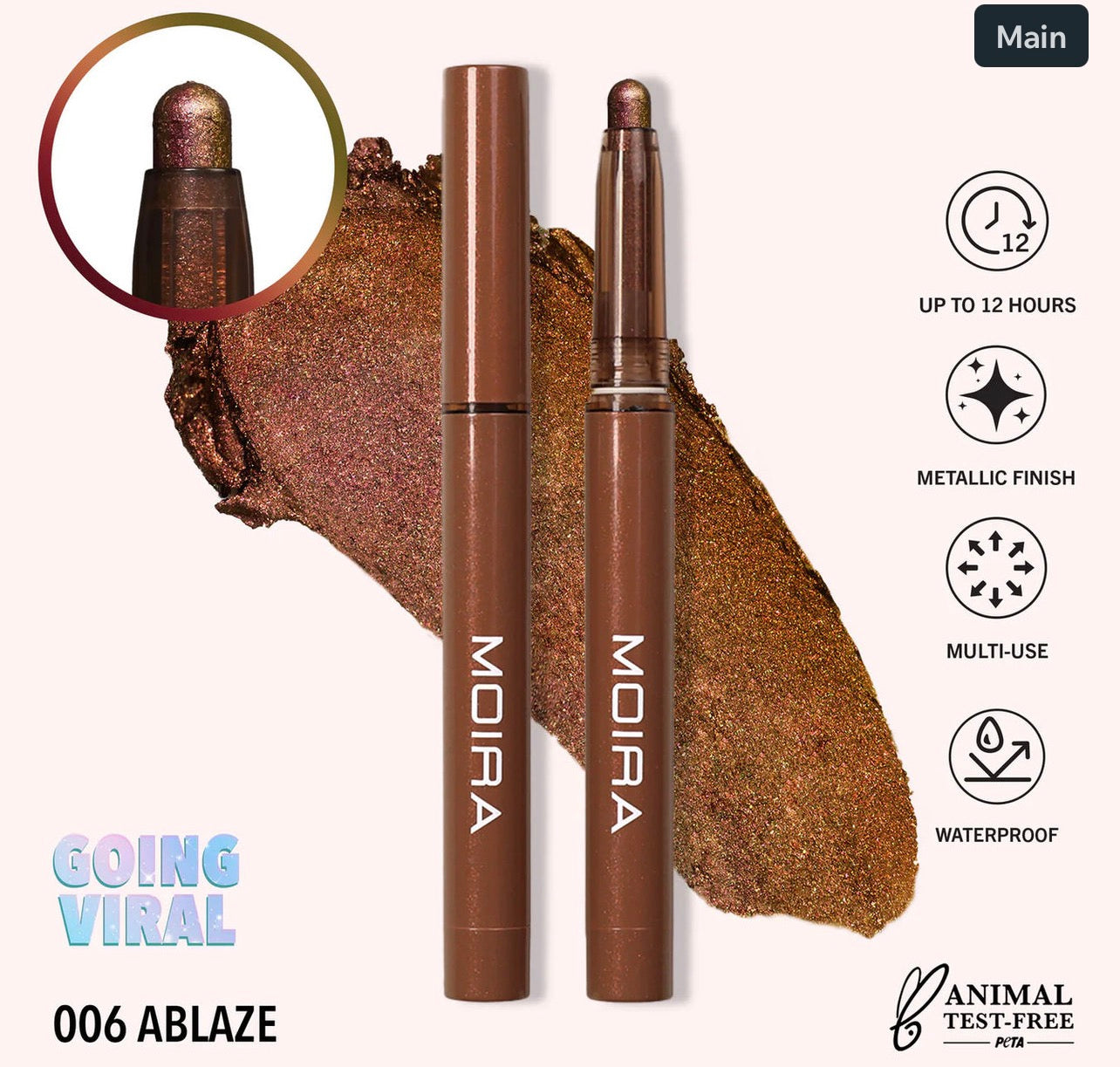 MOIRA STELLAR GLAZE STICK SHADOW 006