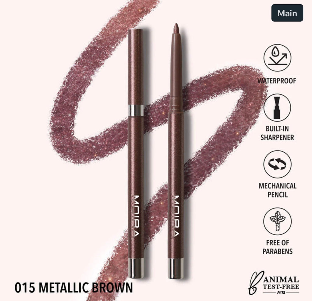 MOIRA- STATEMENT SHIMMER LINER 015 METALLIC BROWN