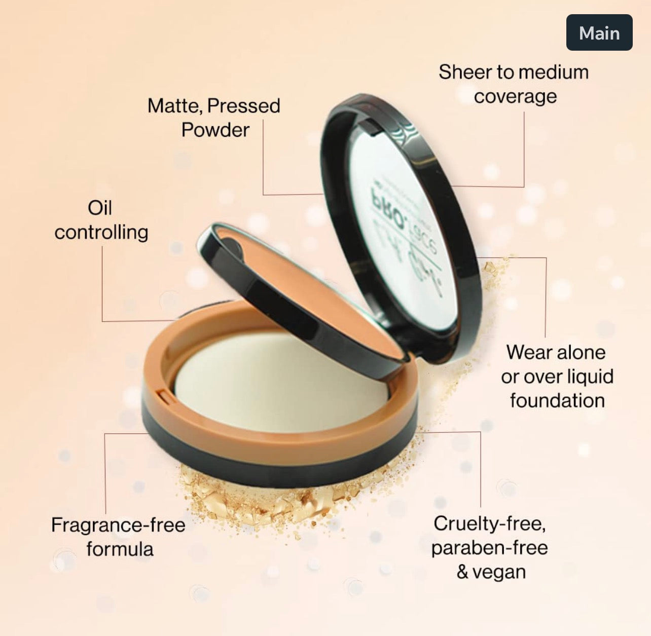 Lagirl powder compact