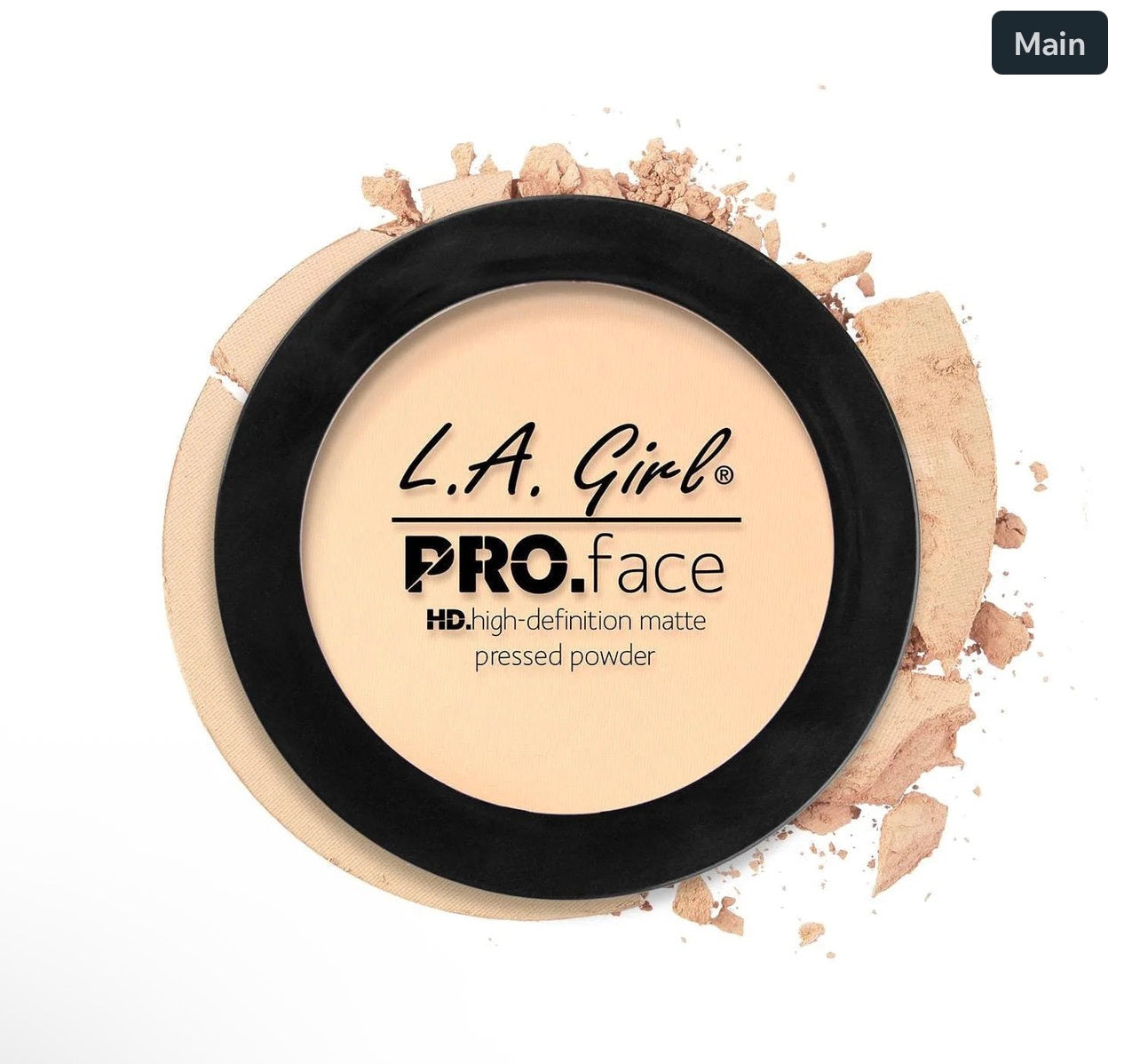 La girl Pro.Face Matte Pressed Powder GPP601 Fair