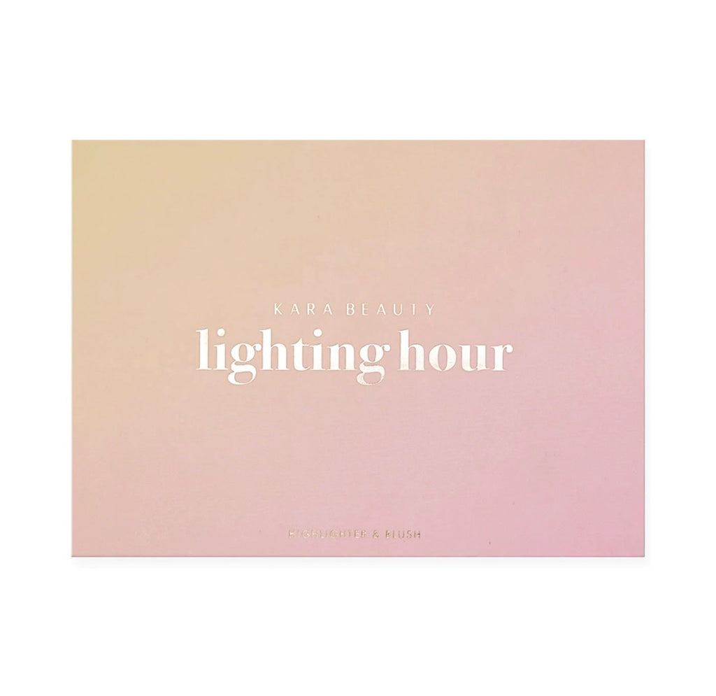Kara Beauty LIGHTING HOUR BLUSH & HIGHLIGHT PALETTE.