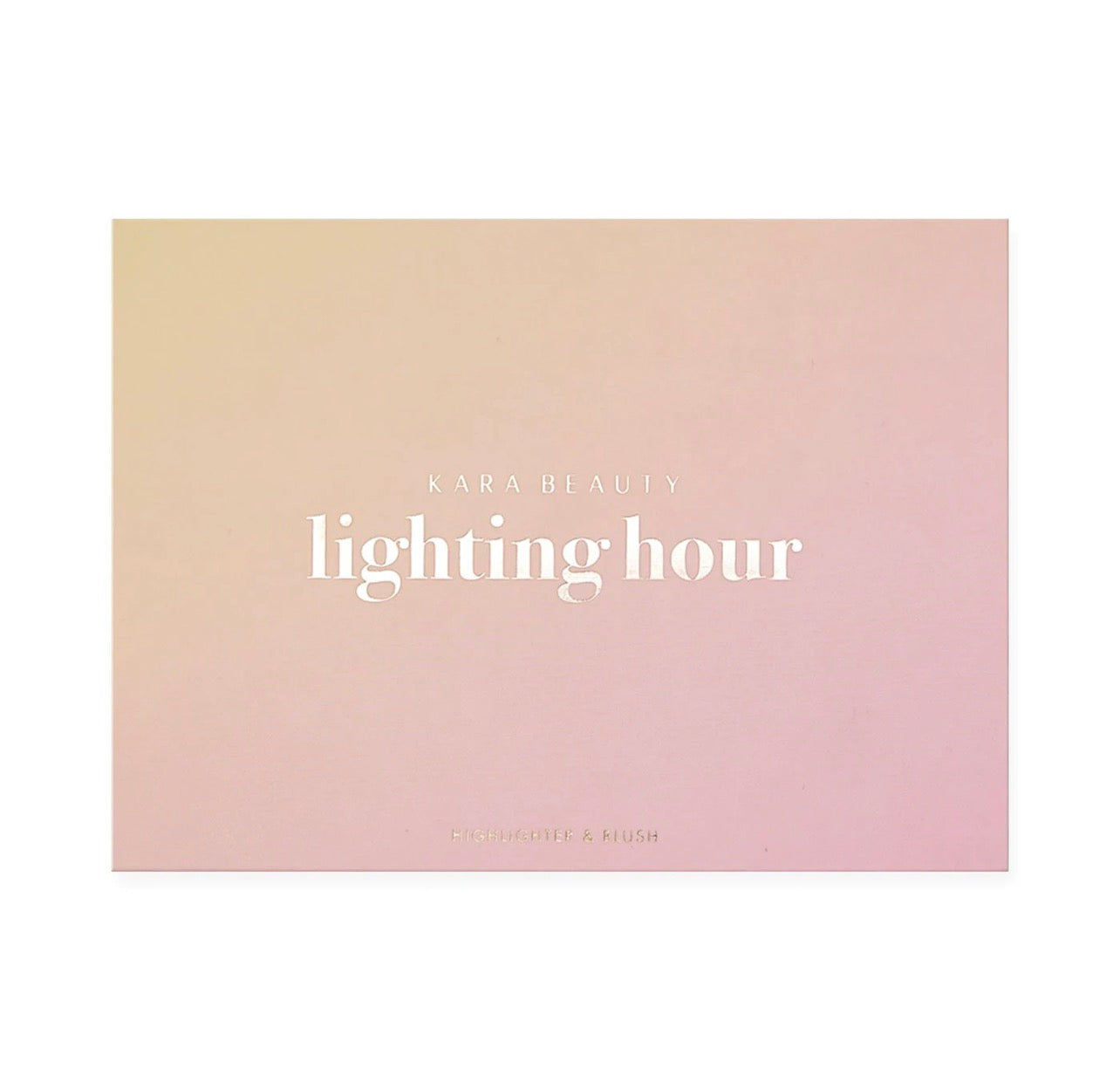 Kara Beauty LIGHTING HOUR BLUSH & HIGHLIGHT PALETTE.