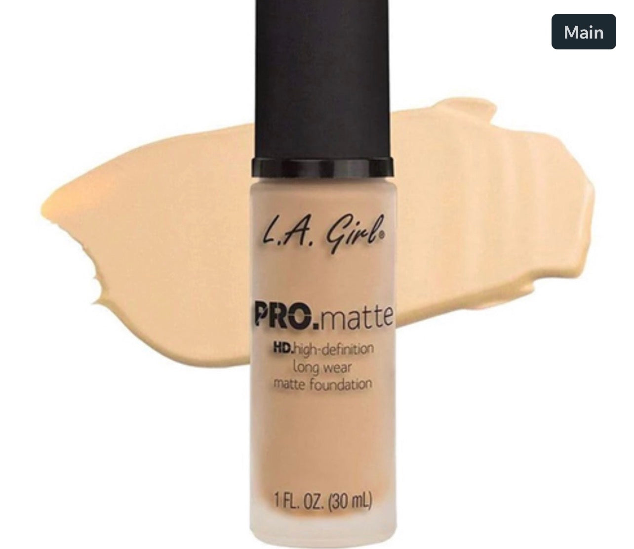 la girl pro matte foundation 671 ivory